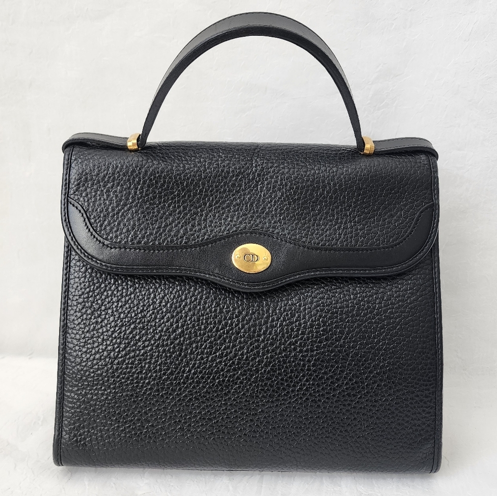 Auth Christian Dior Vintage Top Handle Bag - Picture 1 of 14